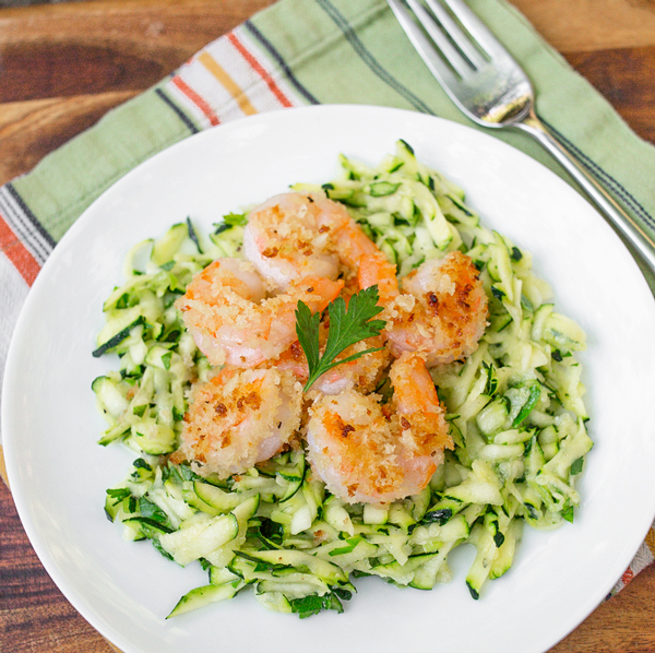 Garlic Shrimp and Zucchini Salad Tasting Notes